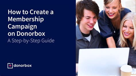 Donorbox Memberships .